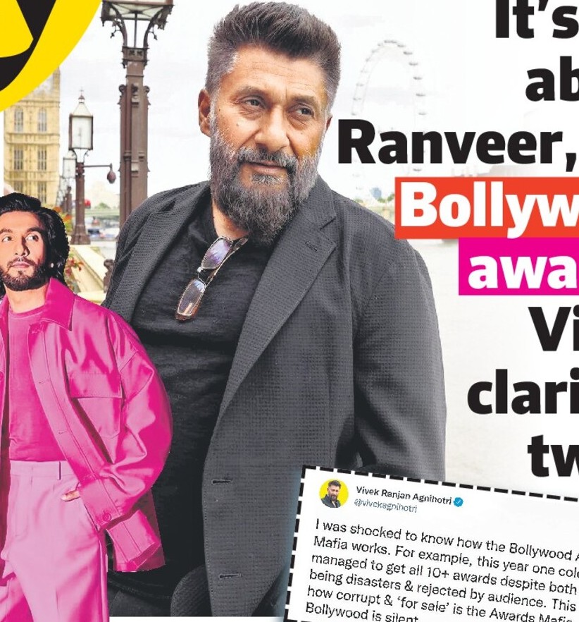 It’s not about Ranveer, but Bollywood awards: Vivek clarifies tweet