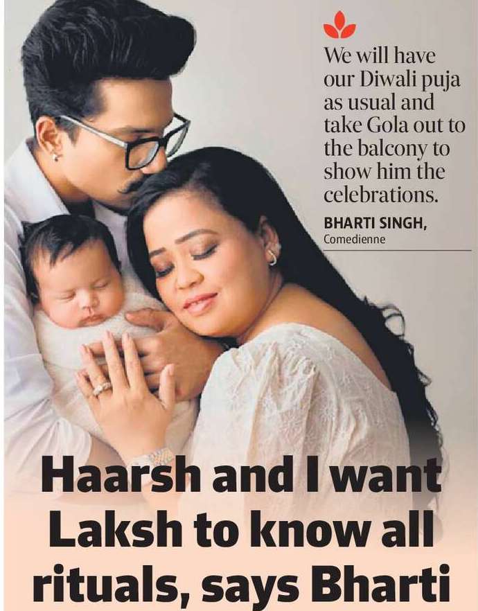 Haarsh and I want Laksh to know all rituals, says Bharti