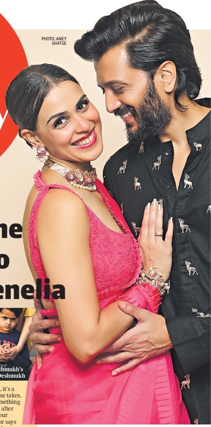 Our son put Riteish and me on the road to veganism: Genelia Our son put Riteish and me on the road to veganism: Genelia