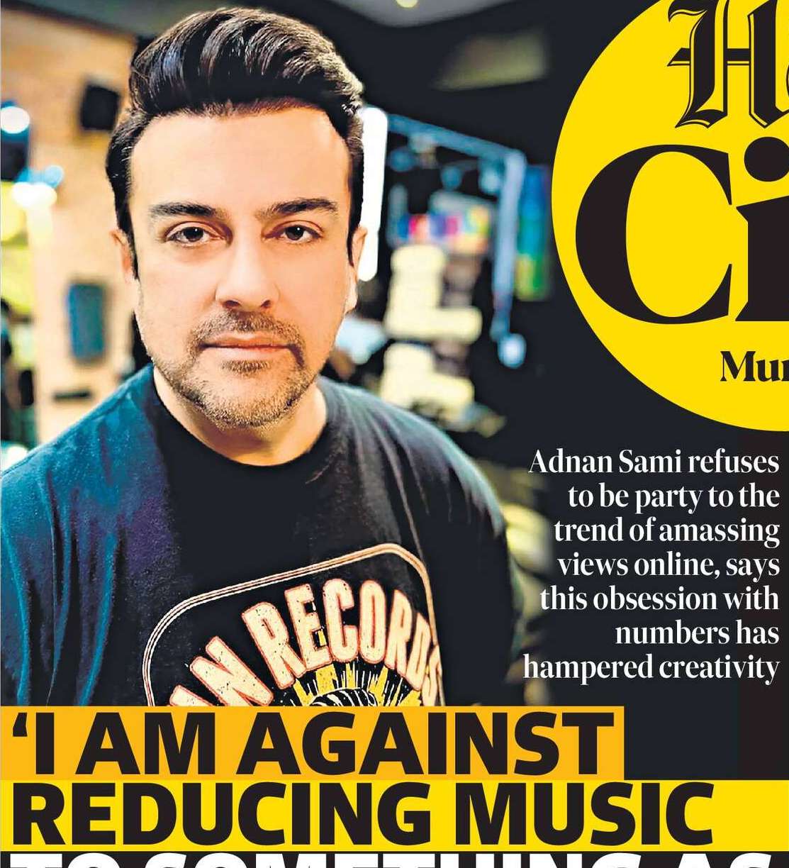 ‘I AM AGAINST
REDUCING MUSIC
TO SOMETHING AS
CRASS AS DATA’