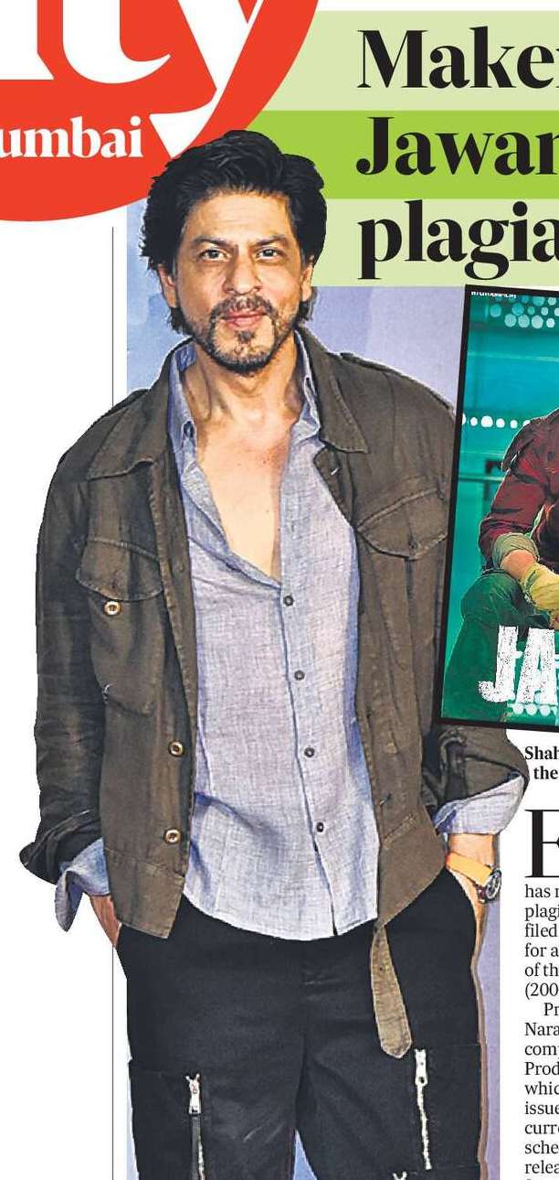 Makers of SRK’s Jawan accused of plagiarism