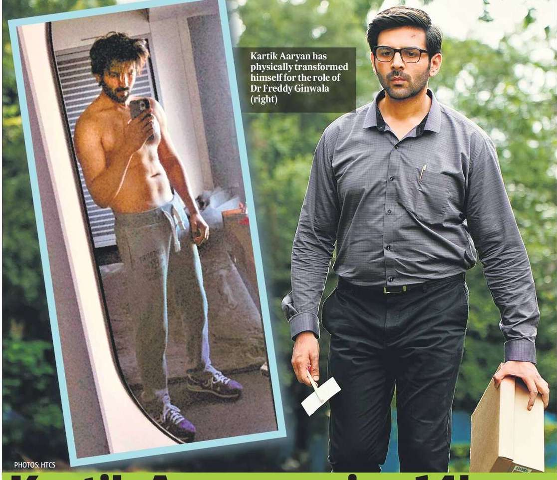 Kartik Aaryan gains 14kg for Freddy, trainer says his dedication is next level!