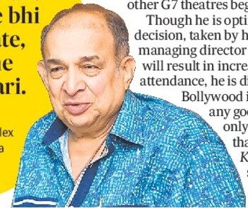 I will continue to slash the ticket prices: Manoj Desai I will continue to slash the ticket prices: Manoj Desai