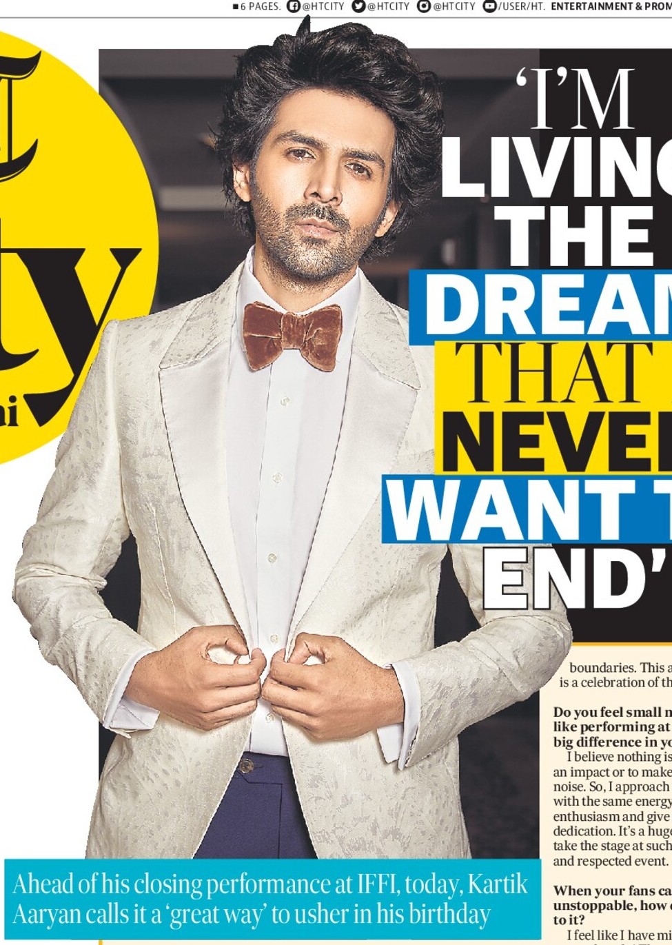 ‘I’M
LIVING
THE
DREAM
THAT I
NEVER
WANT TO END’