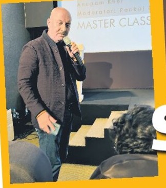 ‘MAIN AAJ
BHI ACTING
SEEKH RAHA
HOON’