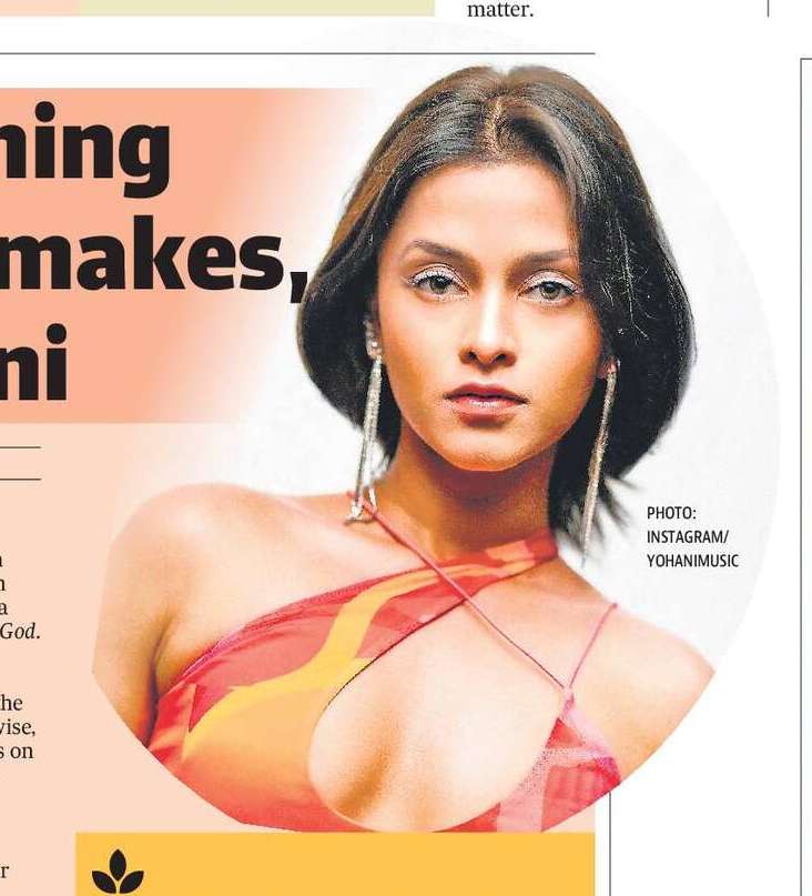 I have nothing against remakes, says Yohani  