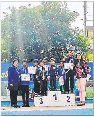 VARDHMAN INT'L PUBLIC SCHOOL、FARIDABAD、空手選手権を組織