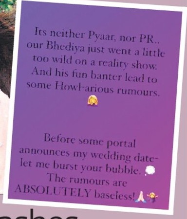 Kriti Sanon quashes ‘baseless rumours’ of relationship with Prabhas