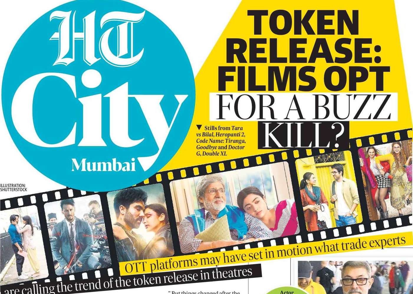 Token release:  films opt for A buzz kill?