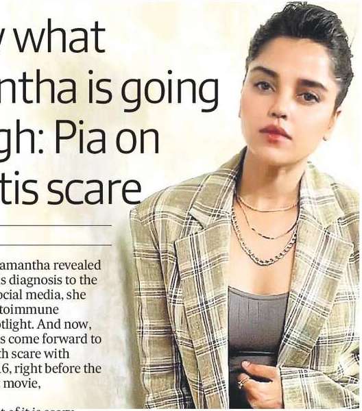 I know what Samantha is going through: Pia on myositis scare