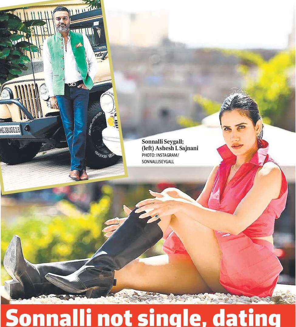 Sonnalli not single, dating hotelier Ashesh L Sajnani Sonnalli not single, dating hotelier Ashesh L Sajnani