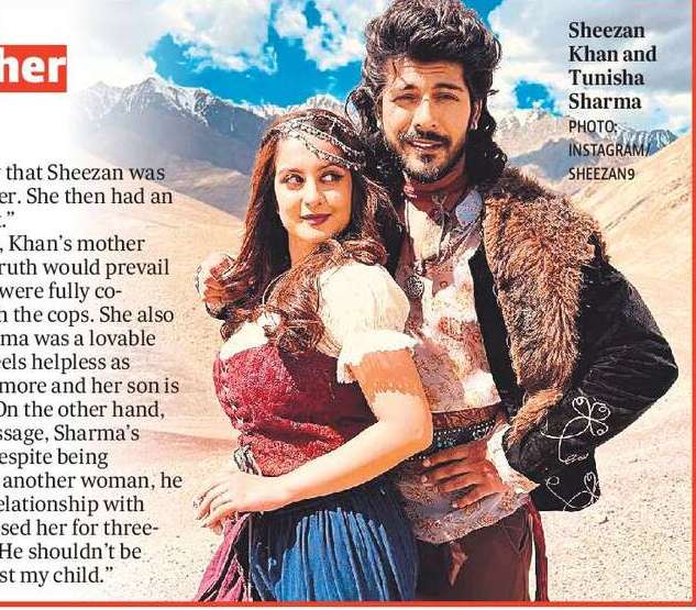 Sheezan tells police he broke up with Tunisha due to religious differences; her mum says he cheated on her