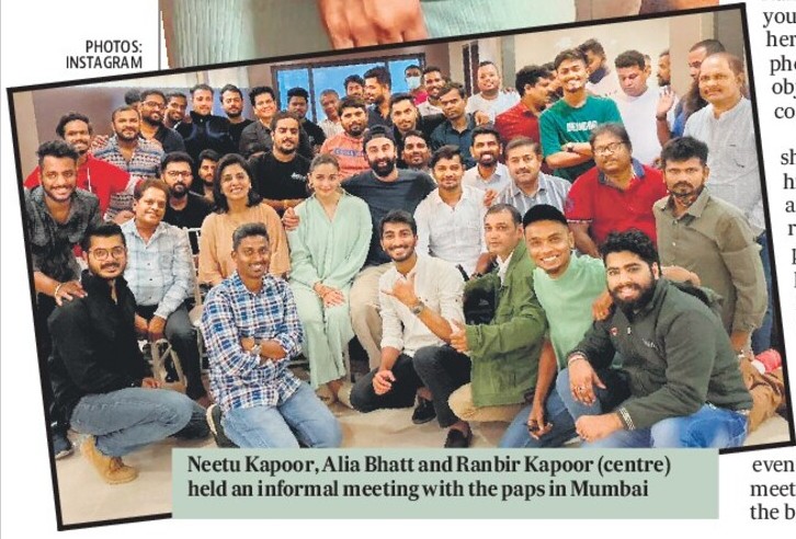 Put a heart emoji, bhajiya or vada pav, don’t reveal Raha’s face: Alia-Ranbir tell paps