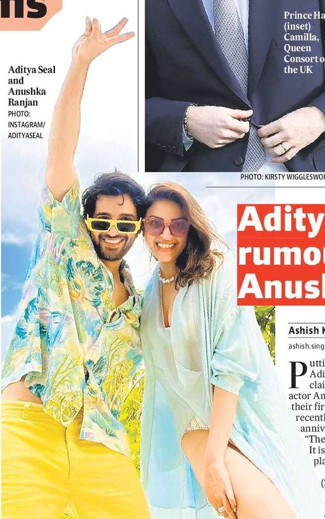 Aditya denies pregnancy rumours with wife Anushka: Not even close Aditya denies pregnancy rumours with wife Anushka: Not even close