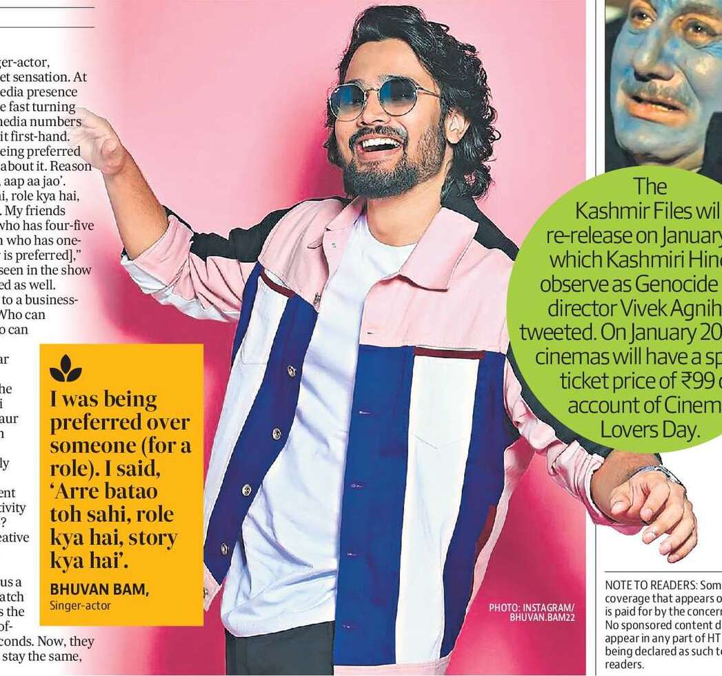 I was being cast only for my social media following: Bhuvan Bam