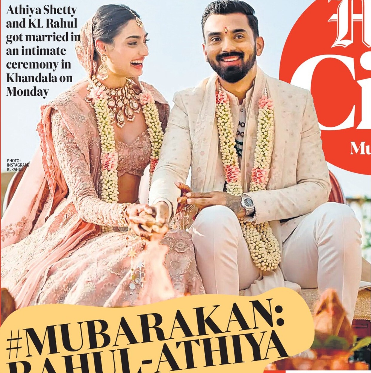 #MUBARAKAN: RAHUL-ATHIYA ARE MR & MRS #MUBARAKAN: RAHUL-ATHIYA ARE MR & MRS