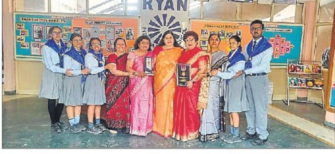 Ryan International、Mayur Vihar、Brainfeed Award を受賞