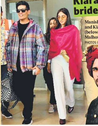 Kiara will be a Manish Malhotra bride, duo reaches Jaisalmer Kiara will be a Manish Malhotra bride, duo reaches Jaisalmer