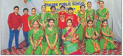 Konark Public、Shahdara、毎年恒例の日を祝います