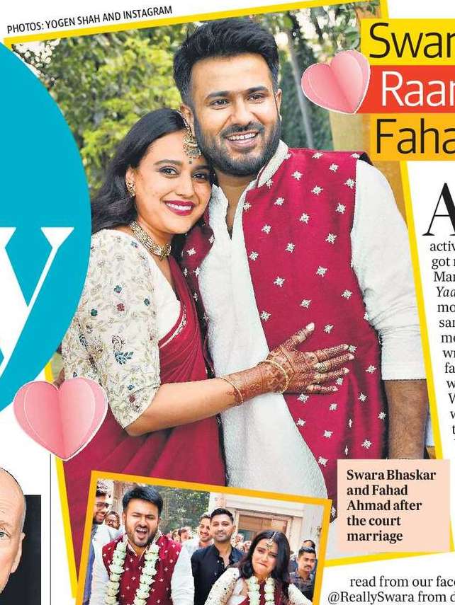 Swara finds her Raanjhanaa in Fahad Ahmad!