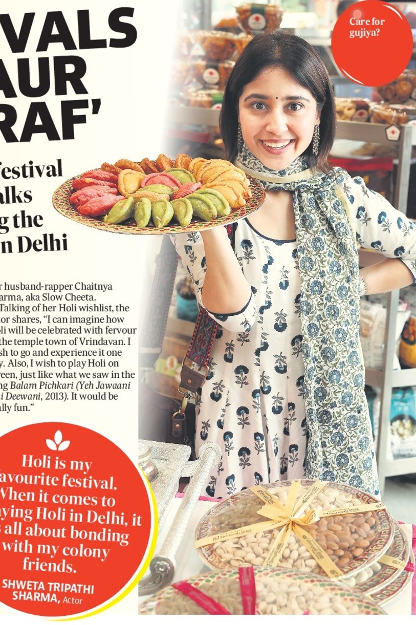 ‘SAARE FESTIVALS EK TARAF AUR HOLI EK TARAF’ ‘SAARE FESTIVALS EK TARAF AUR HOLI EK TARAF’