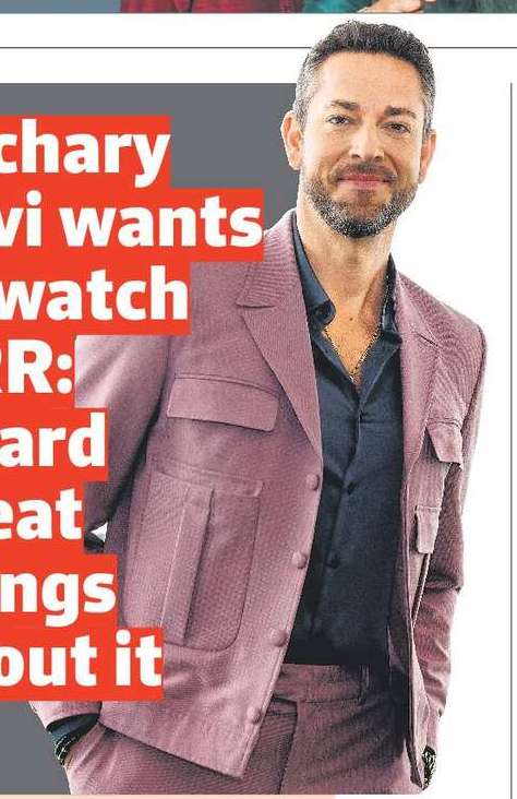 Zachary Levi wants to watch RRR, says ‘heard great things about it’ Zachary Levi wants to watch RRR, says ‘heard great things about it’