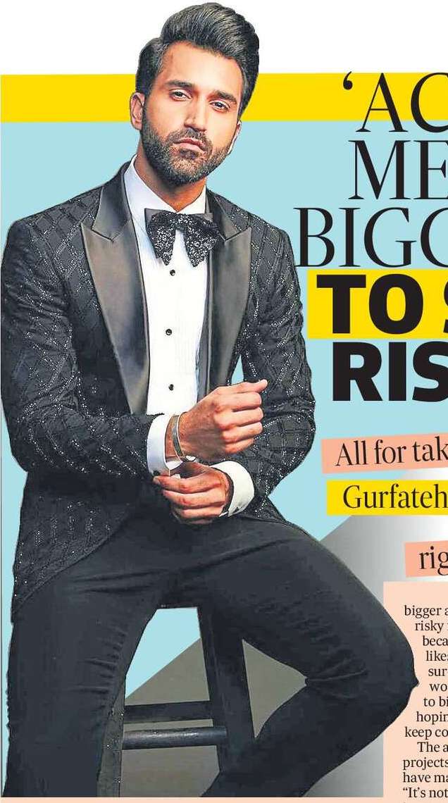 ‘ACTORS LIKE
ME WAIT FOR
BIGGER ACTORS
TO SAY NO TO
RISKY FILMS’