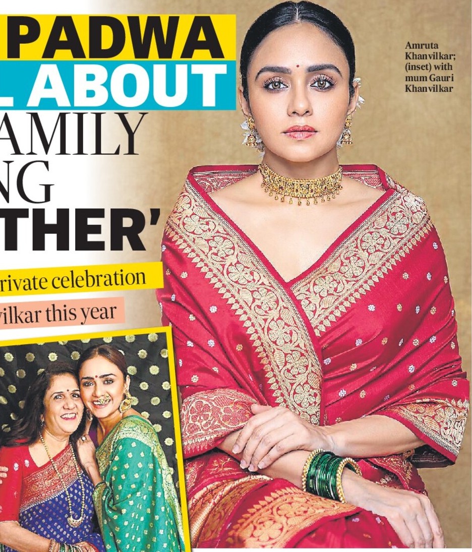 ‘GUDI PADWA
IS ALL ABOUT
THE FAMILY
COMING
TOGETHER’