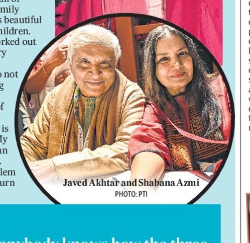 Shabana and Javed tried to break-up ‘thrice’