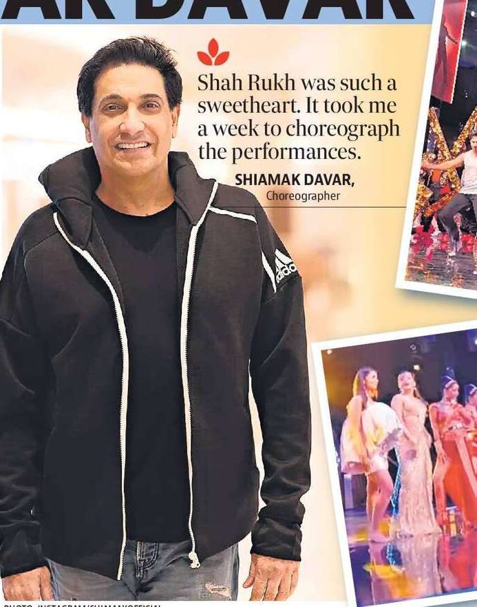WE REHEARSED JHOOME
JO PATHAAN 21 TIMES:
SHIAMAK DAVAR