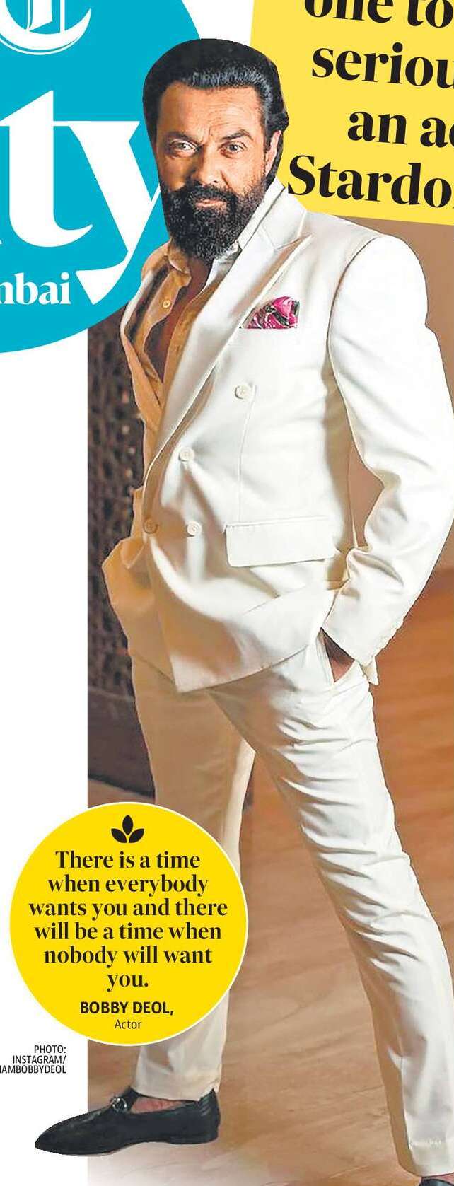 Bobby says no one took him seriously as  an actor: Stardom dies