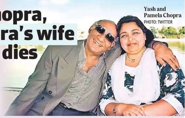 Pamela Chopra, Yash Chopra’s wife and muse, dies Pamela Chopra, Yash Chopra’s wife and muse, dies