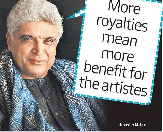 More royalties mean more benefit for the artistes