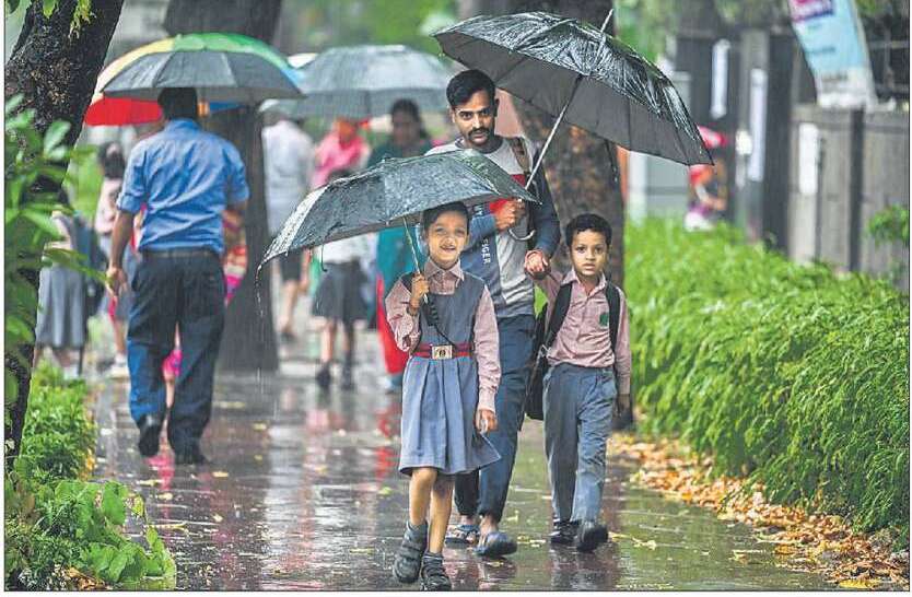 涼しく雨の多い 5 月の始まり
