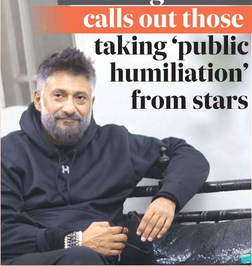 Vivek Agnihotri  callsout those  taking ‘public humiliation’ from stars