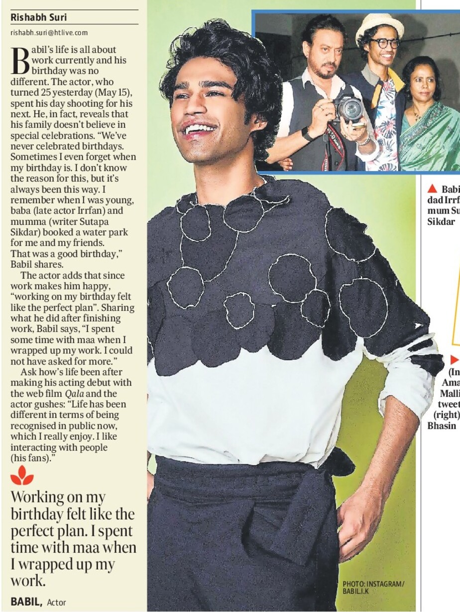 ‘Baba, mumma once booked  a water park on my birthday’