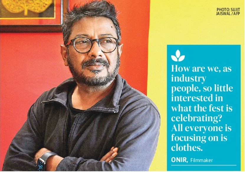 Films se zyada outfits ki charcha at Cannes Film Festival irked Onir 