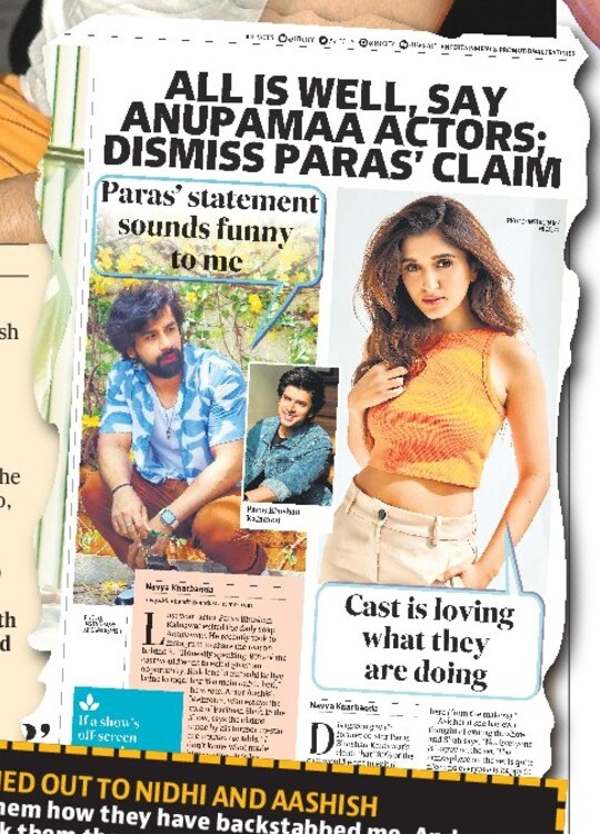 Paras hits back: I have screenshots to back my claims