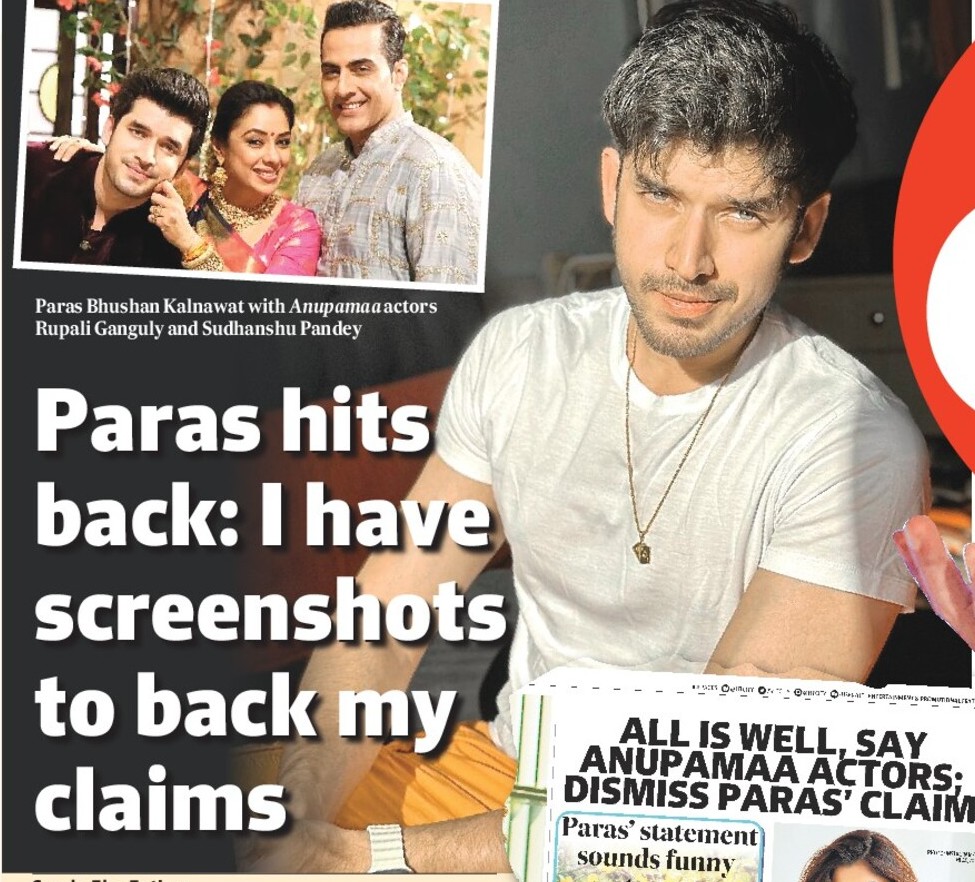 Paras hits back: I have screenshots to back my claims
