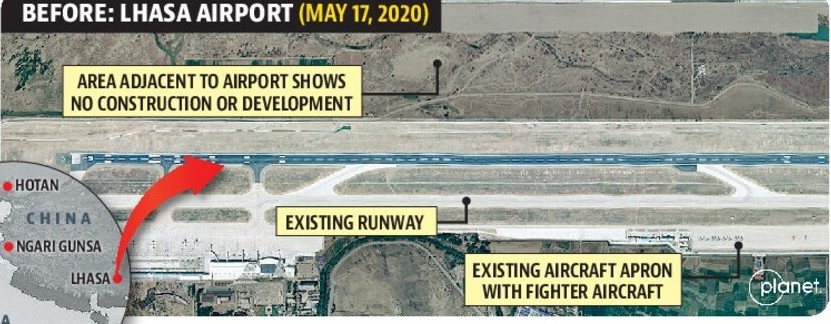 中国、LAC全域で空軍力を拡大：衛星画像
