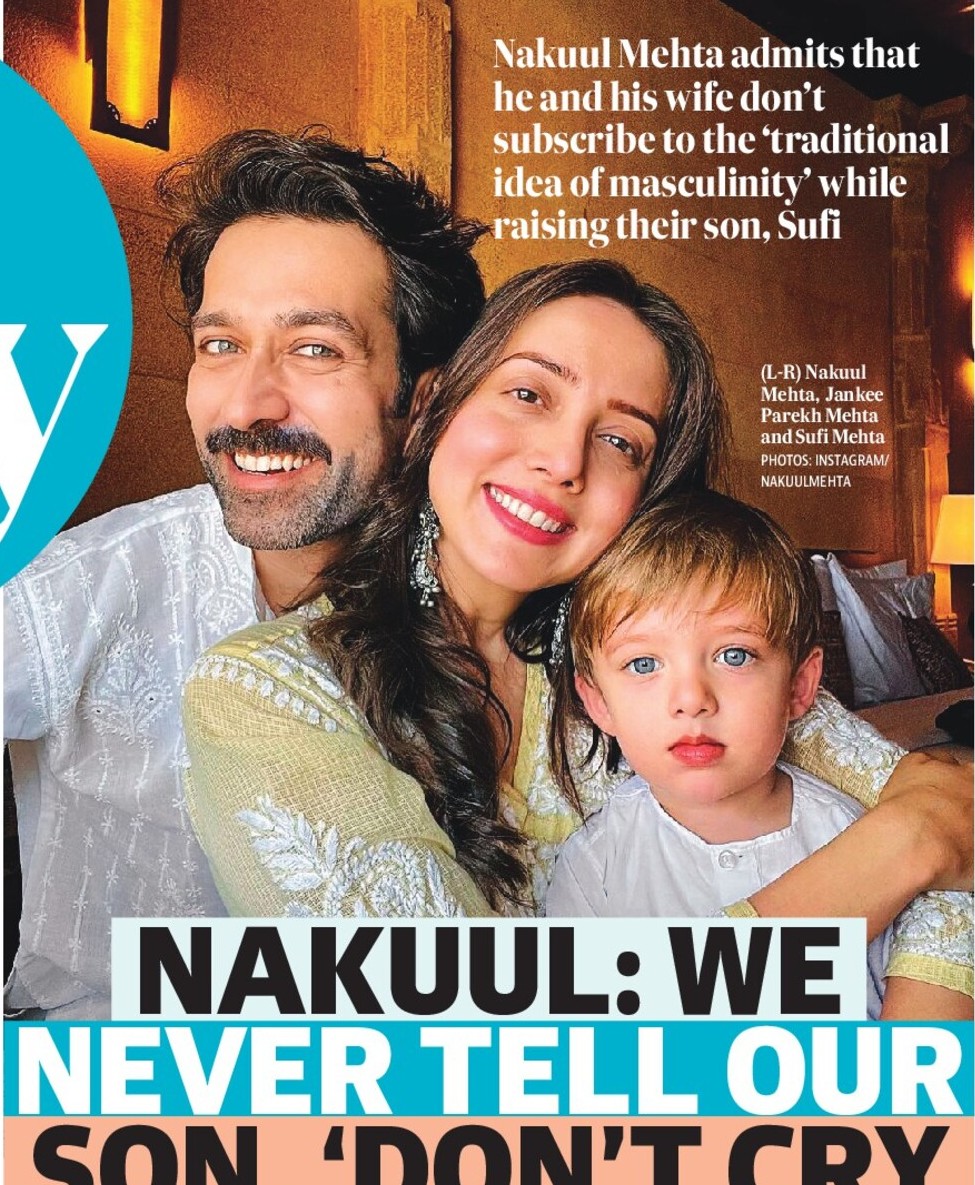 Nakuul: we  never tell our son, ‘don’t cry like a girl’