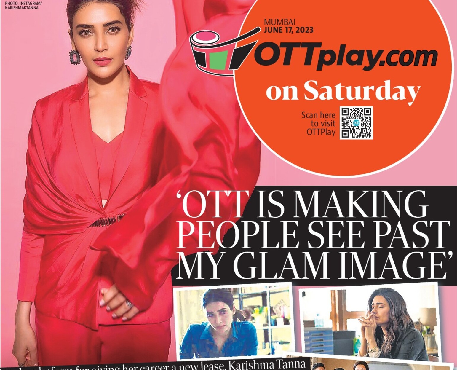 ‘ott is making people see past my glam image’