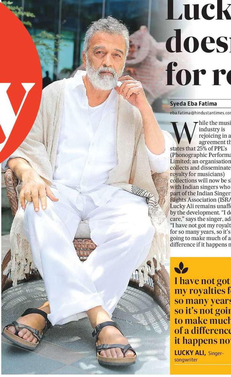 Lucky Ali doesn’t care for royalty 