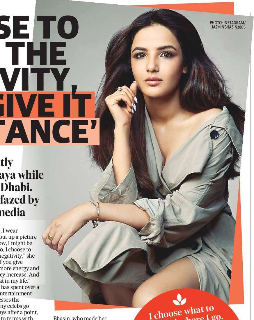 ‘I CHOOSE TO
IGNORE THE
NEGATIVITY,
DON’T GIVE IT
IMPORTANCE’ ‘I CHOOSE TO
IGNORE THE
NEGATIVITY,
DON’T GIVE IT
IMPORTANCE’