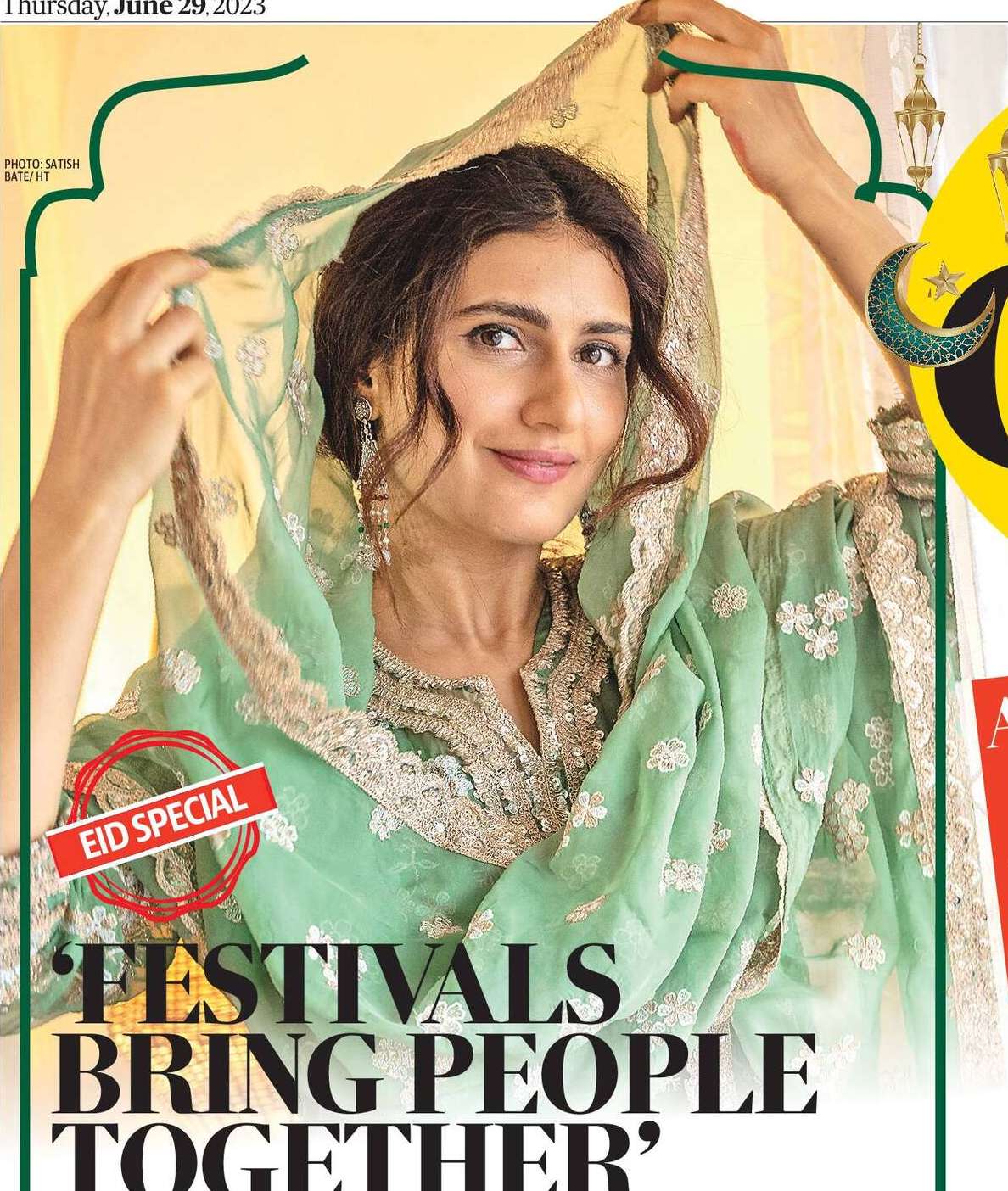 ‘FESTIVALS BRING PEOPLE TOGETHER’ ‘FESTIVALS BRING PEOPLE TOGETHER’