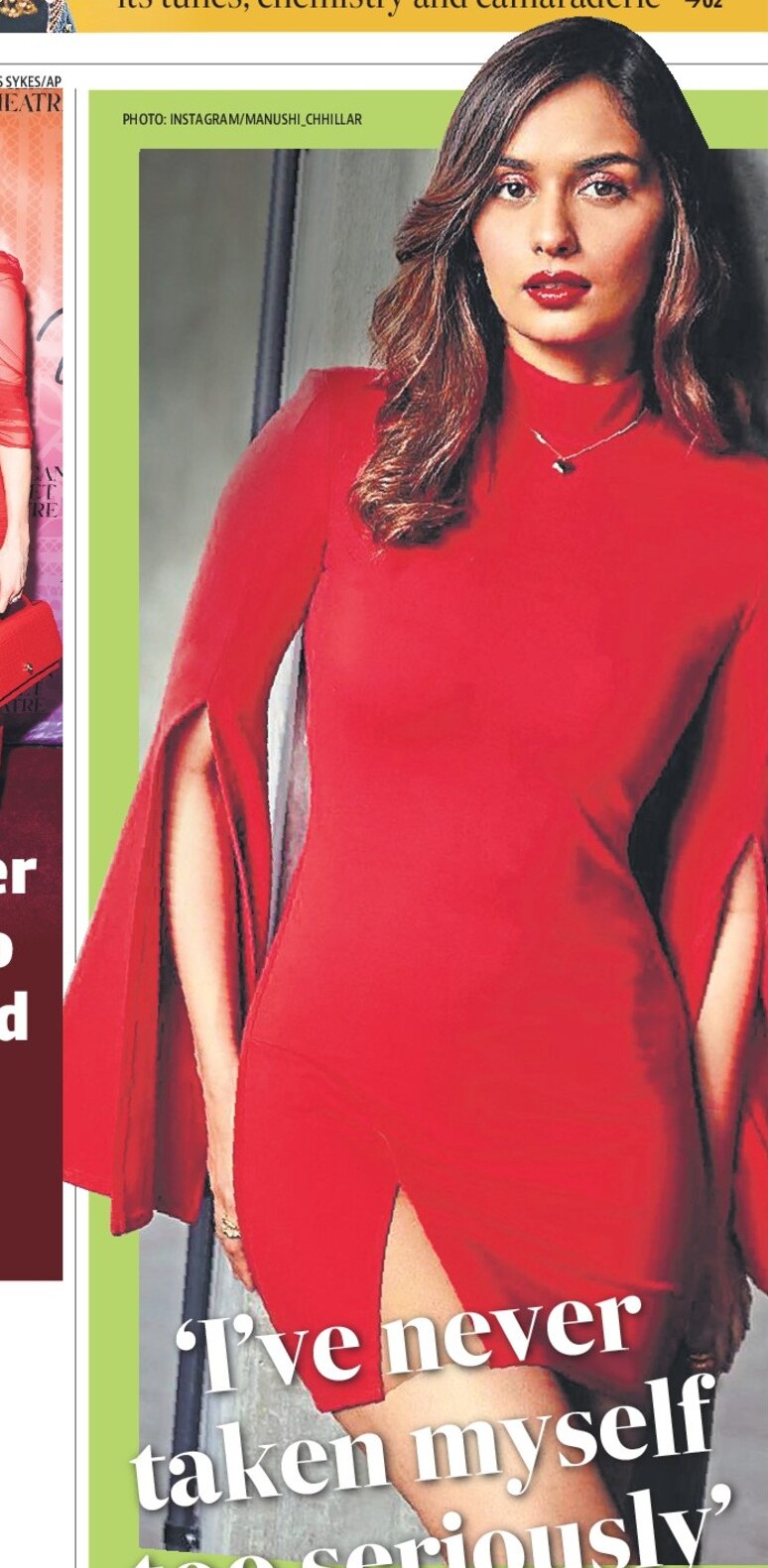 ‘I’ve never taken myself too seriously’