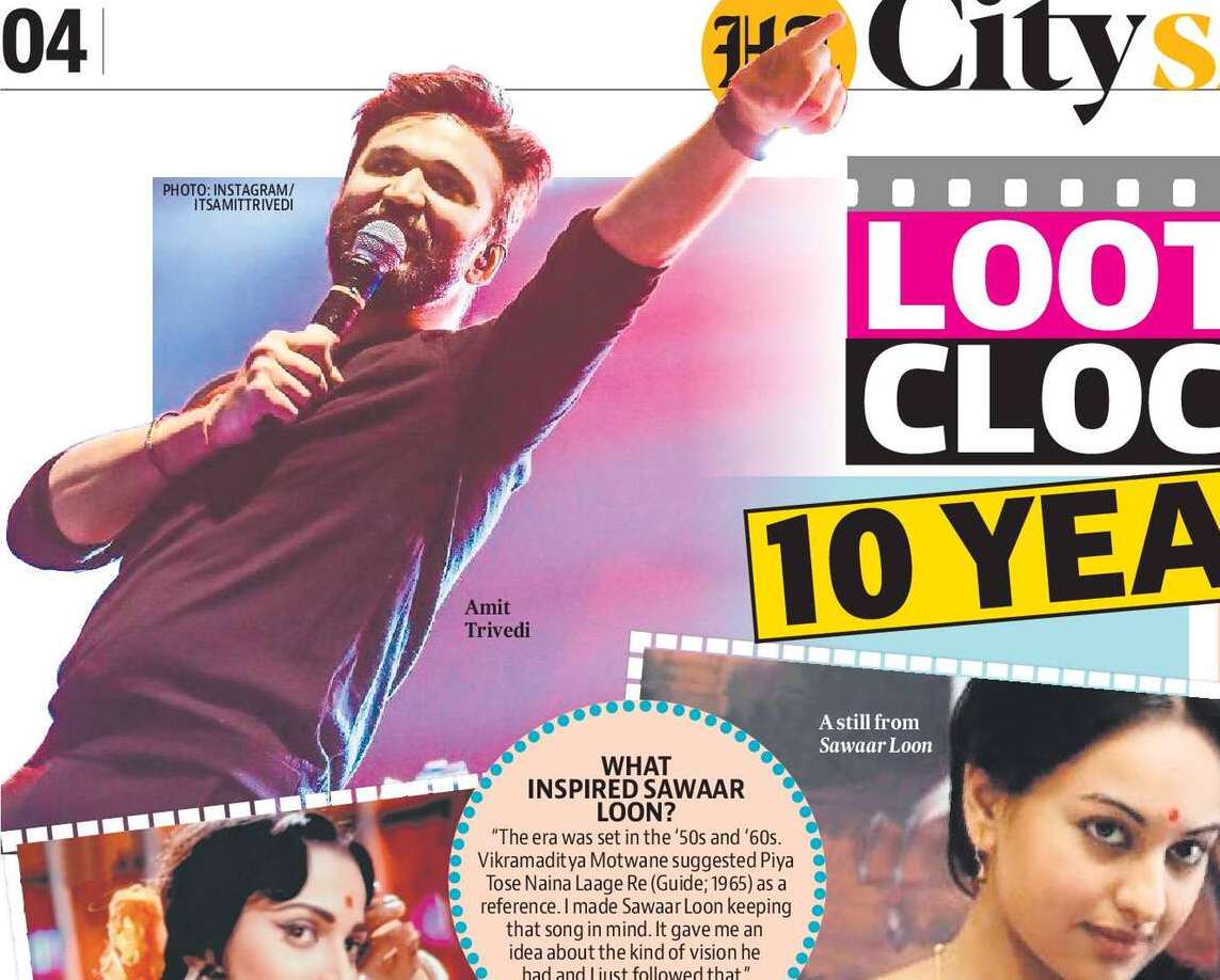 LOOTERA
CLOCKS
10 YEARS