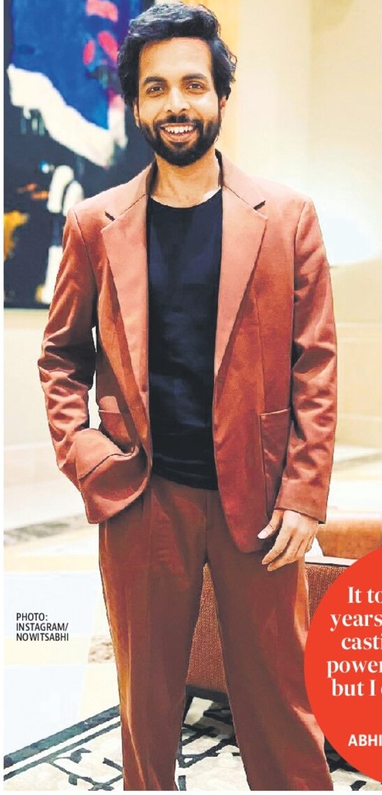 Earlier getting into films was by luck: Abhishek Earlier getting into films was by luck: Abhishek