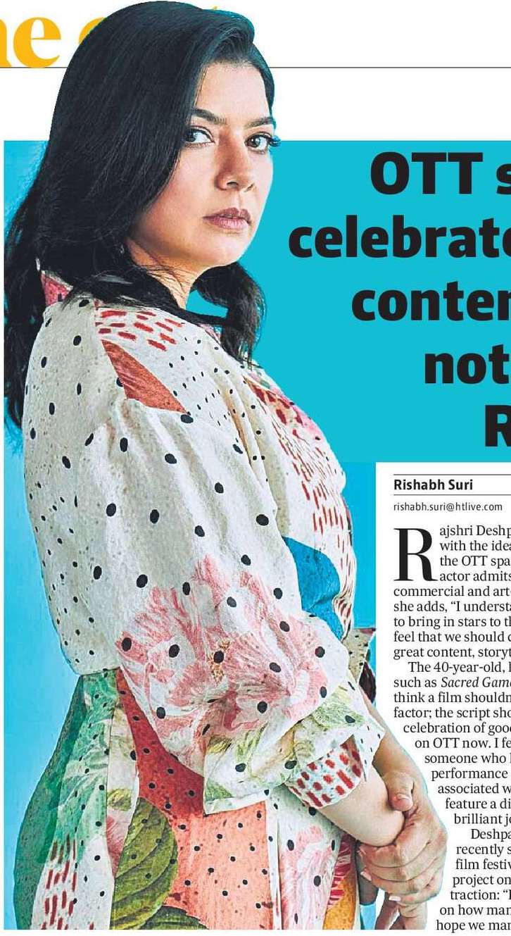 OTT should celebrate good content and not stars: Rajshri OTT should celebrate good content and not stars: Rajshri