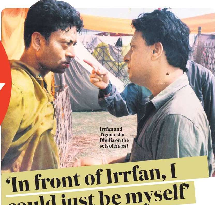 ‘In front of Irrfan, I could just be myself’